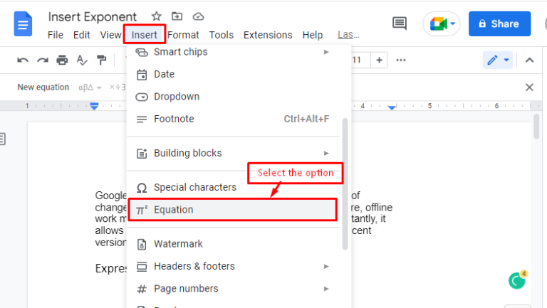 how-to-do-exponents-in-google-docs