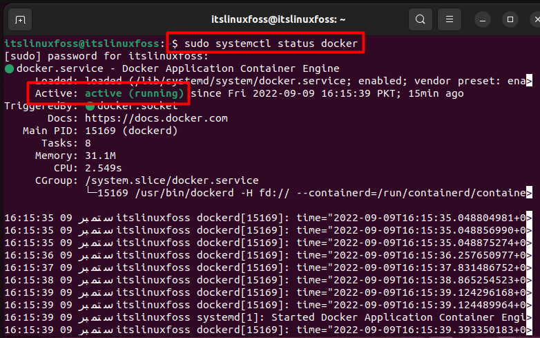 how-to-verify-if-docker-daemon-is-running-its-linux-foss