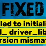 How to fix the failed to initialize nvml: driver/library version mismatch error