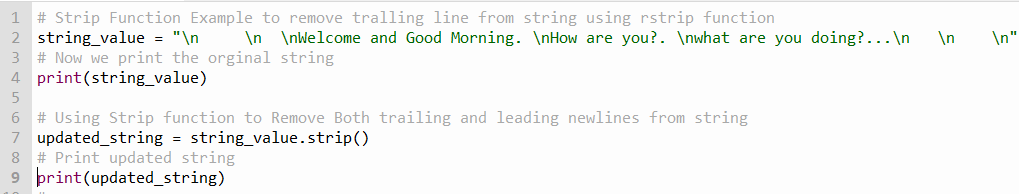 How To Remove Newline From String In Python Its Linux FOSS