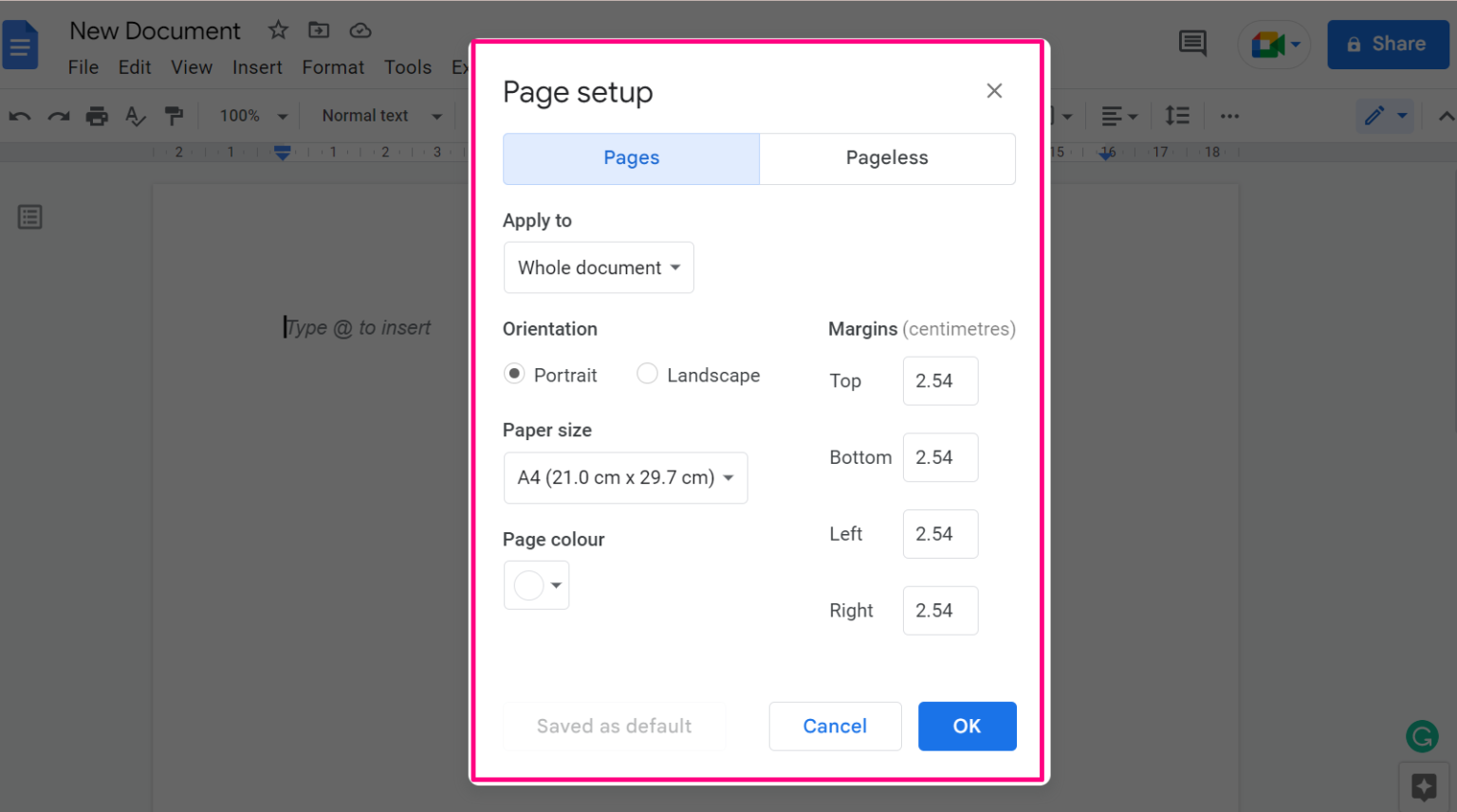 set-a-custom-paper-size-in-google-docs-using-page-sizer-youtube