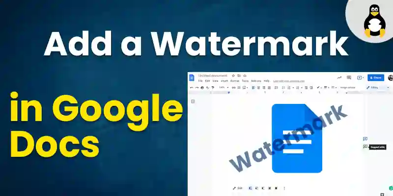 How to Add a Watermark in Google Docs_