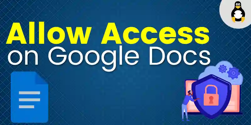 How to Allow Access on Google Docs
