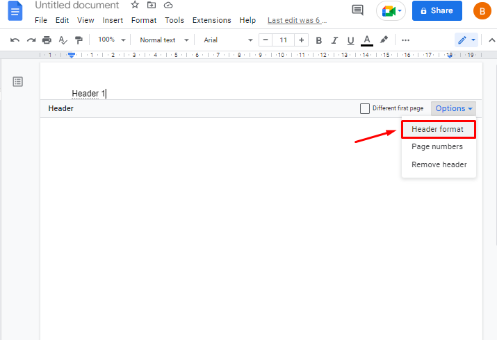 How To Have A Different Header On Each Page Google Docs Its Linux FOSS