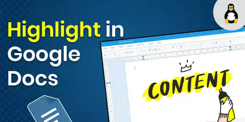 How to Highlight in Google Docs