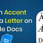 How to Put an Accent Over a Letter on Google Docs