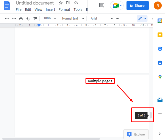 How To Make Multiple Pages In Google Docs