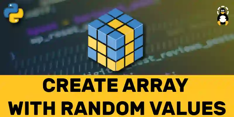Python Numpy – Create Array with Random Value