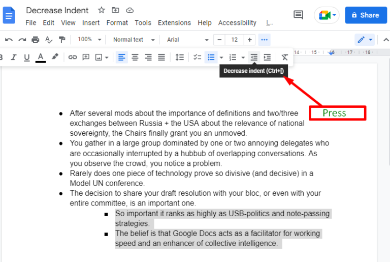 how-to-reverse-indent-on-google-docs-its-linux-foss