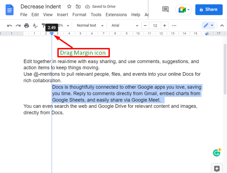 How To Reverse Indent On Google Slides