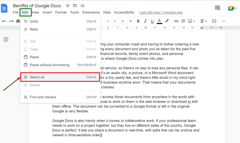 how-to-select-all-in-google-docs-its-linux-foss