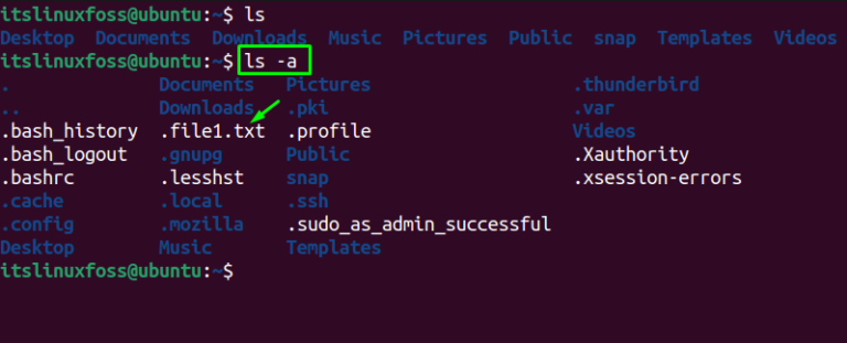 How To Show Hidden Files In Ubuntu Linux Its Linux FOSS
