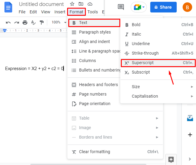 how-to-type-exponents-in-google-docs-its-linux-foss