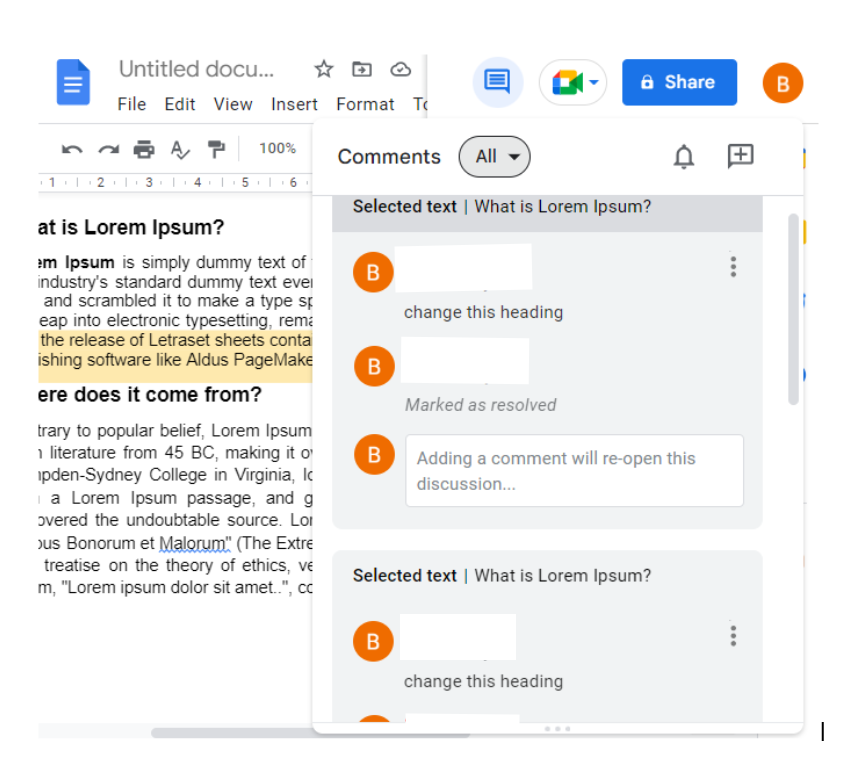 How To View Comments In Google Docs Its Linux FOSS