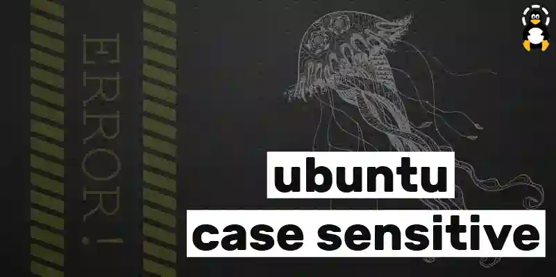 is ubuntu case sensitive