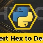 Python | Convert Hex to Decimal