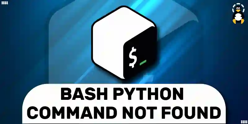 Fix: bash python command not found