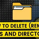 How to Delete or Remove Files and Directories in Python?