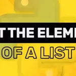 How to Split the Elements of a List in Python