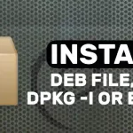 How to Install a deb File, by dpkg -i or by apt?