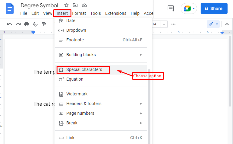 how-to-insert-degree-symbol-in-google-docs-its-linux-foss