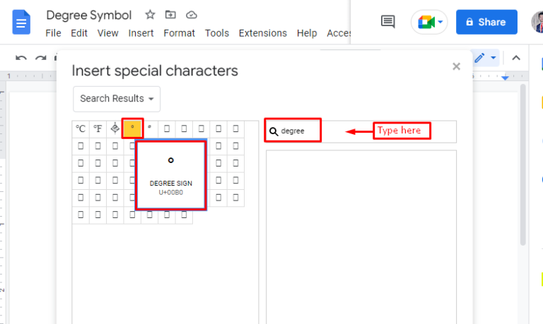 how-to-insert-degree-symbol-in-google-docs-its-linux-foss