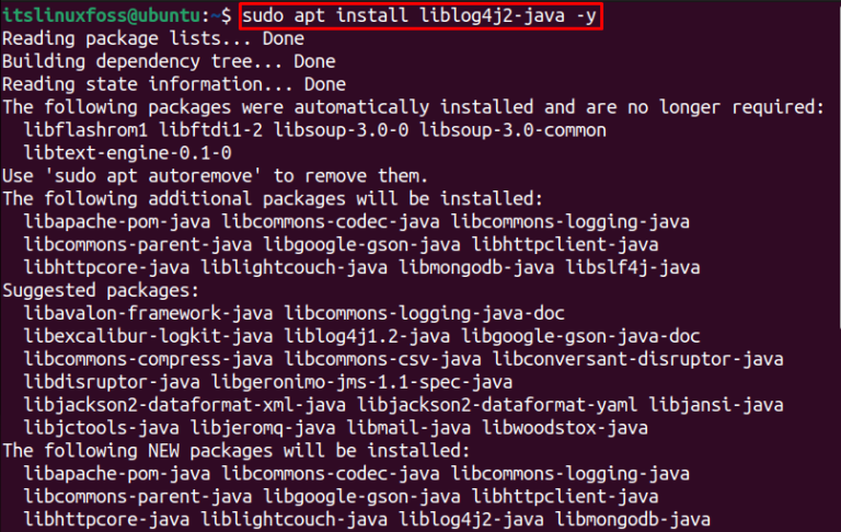 how-to-check-the-log4j-version-on-ubuntu-linux-its-linux-foss