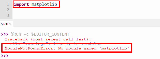 Modulenotfounderror: No Module Named 'Matplotlib' In Python – Its Linux Foss