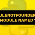 ModuleNotFoundError: No module named 'pip' in Python