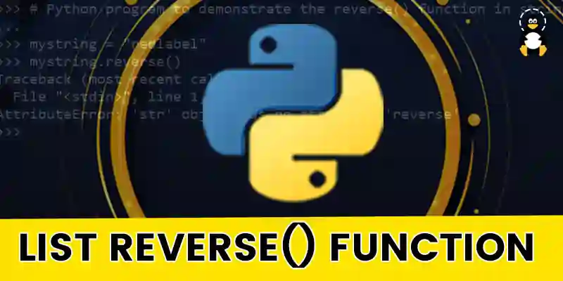 Python List Reverse() Function _ Explained