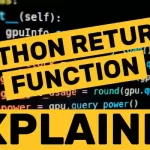 Python return Statement | Explained