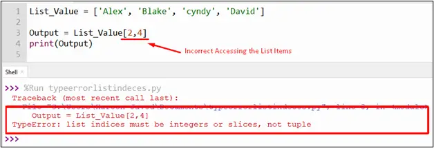 Typeerror: List Indices Must Be Integers Or Slices, Not Tuple – Its Linux  Foss
