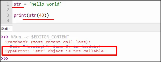 Typeerror: 'Str' Object Is Not Callable In Python – Its Linux Foss