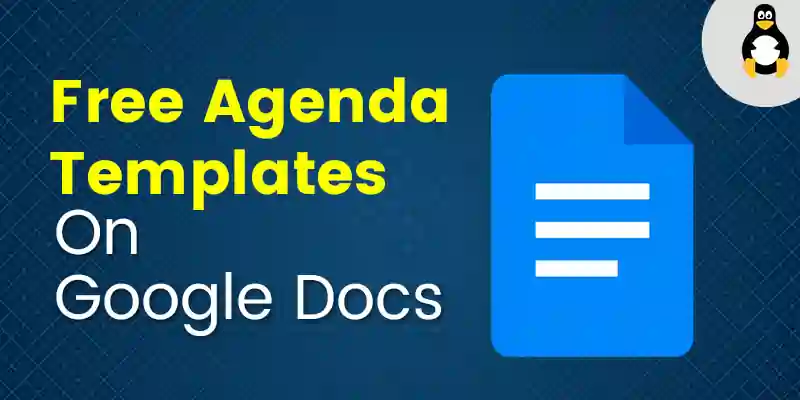 Free Agenda Templates In Google Docs