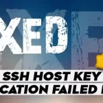How to fix SSH host key verification failed error in Linux