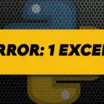 KeyError 1 exception in Python