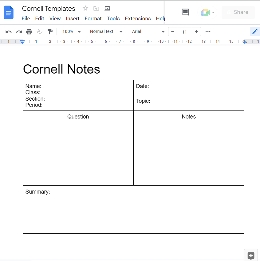 how-to-make-cornell-notes-in-google-docs-its-linux-foss