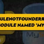 ModuleNotFoundError No module named 'mysql' in Python