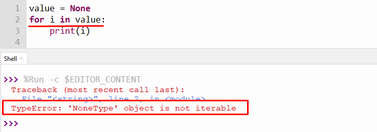 Typeerror: 'Nonetype' Object Is Not Iterable In Python – Its Linux Foss