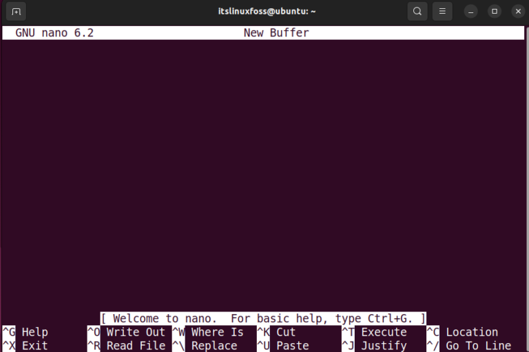 how-to-use-nano-editor-in-linux-its-linux-foss