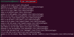 Understanding the /etc/passwd File in Linux – Its Linux FOSS