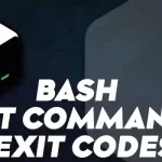 Bash exit command and exit codes