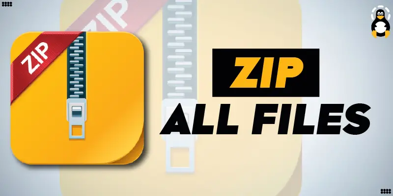 How Do I Zip All Files In A Directory In Linux