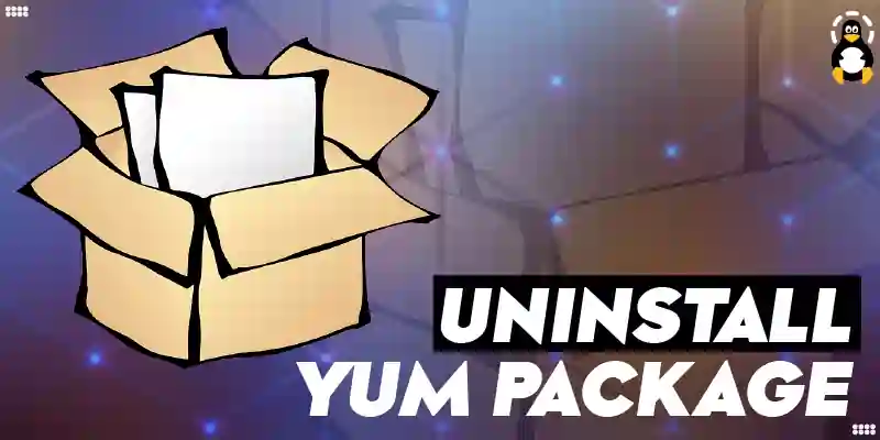 How to Uninstall a Yum Package