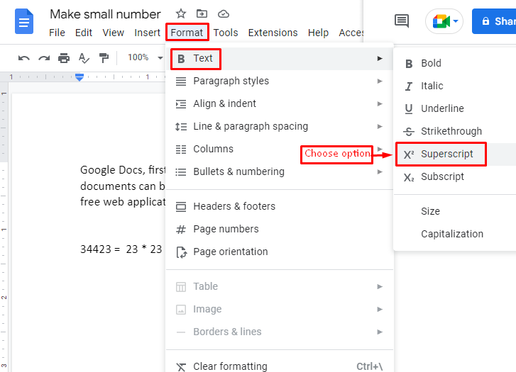 how-to-make-small-numbers-on-google-docs-its-linux-foss