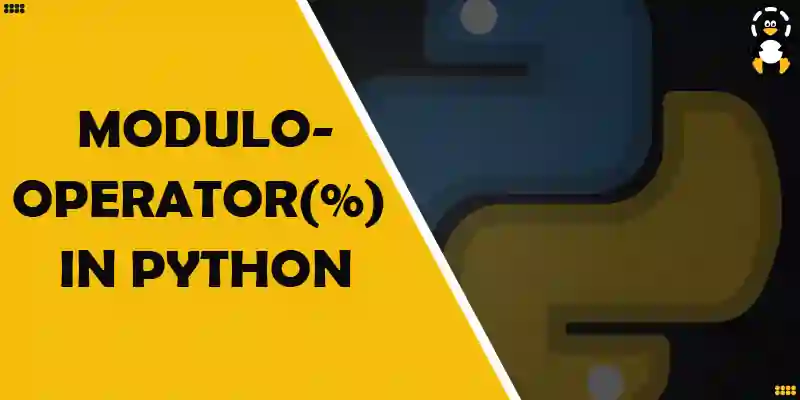 Modulo-Operator(%) in Python