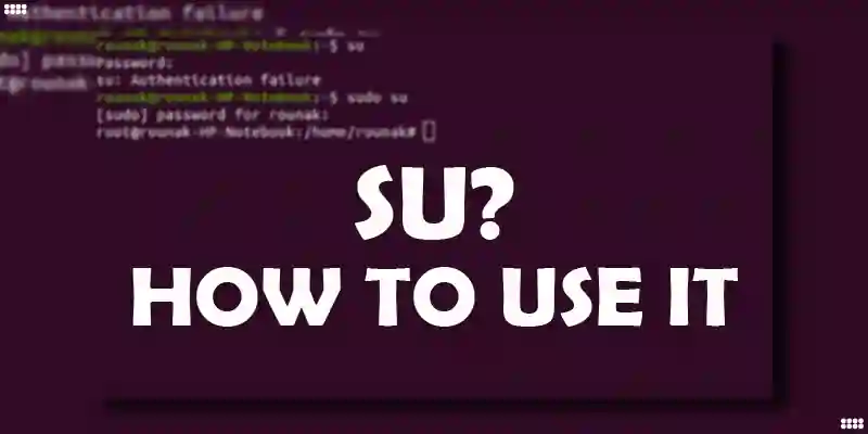 What does su do in Linux, and how to use it