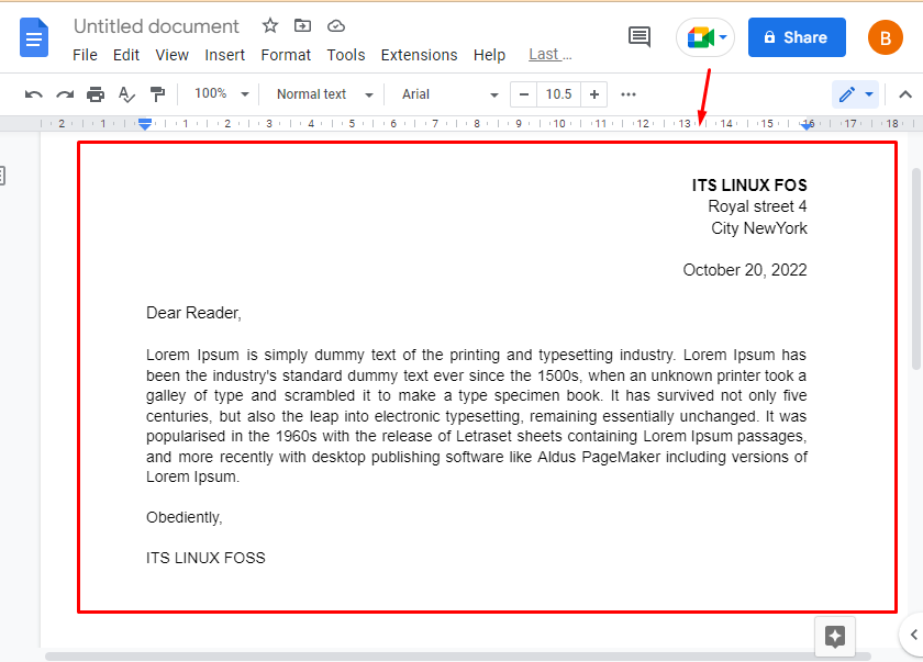 how-to-write-a-letter-in-google-docs-its-linux-foss