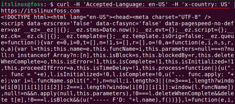 cURL Headers | Explained – Its Linux FOSS