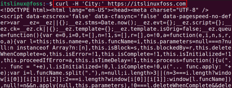 CURL Headers Explained Its Linux FOSS